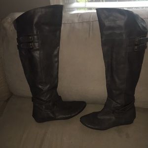 Dark Grey old navy boots